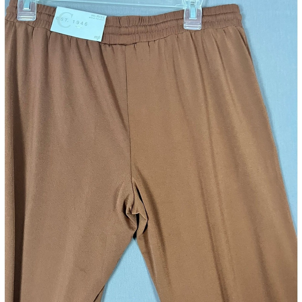 C. Est. 1946 Pants Womens MP Brown Wide Leg Elastic Drawstring NEW - Picture 10 of 10
